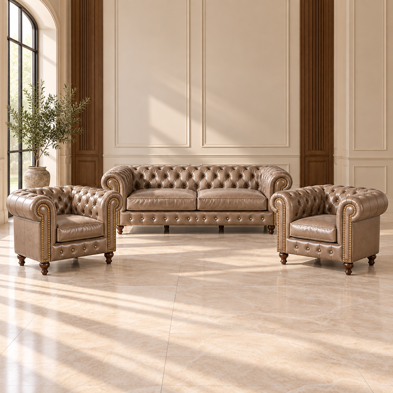 Chesterfield Koltuk Takımı
